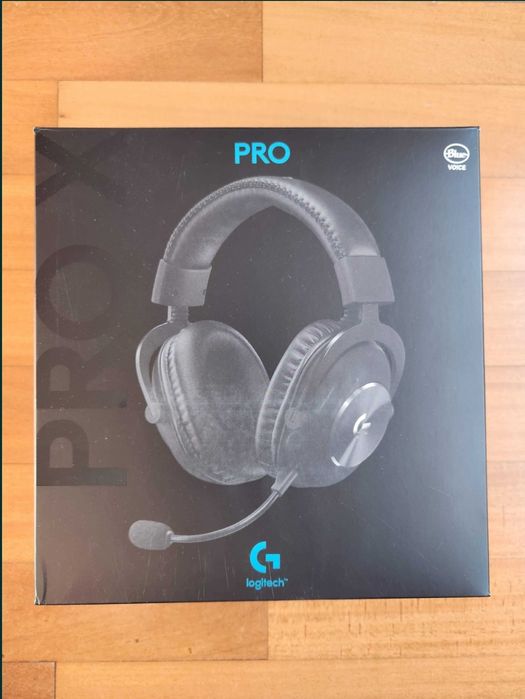 Auscultadores USB Logitech G PRO X com Microfone Blue VO!CE