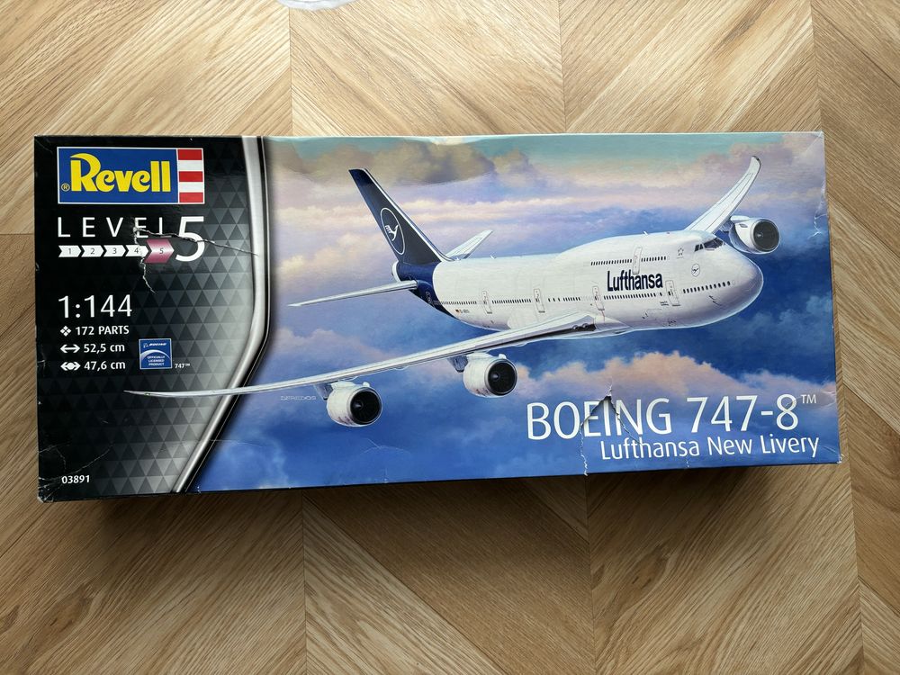 Model samolotu Boeing 747 Revell