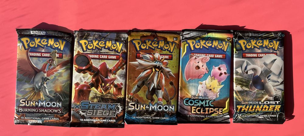 Pokemon - Boosters Selados