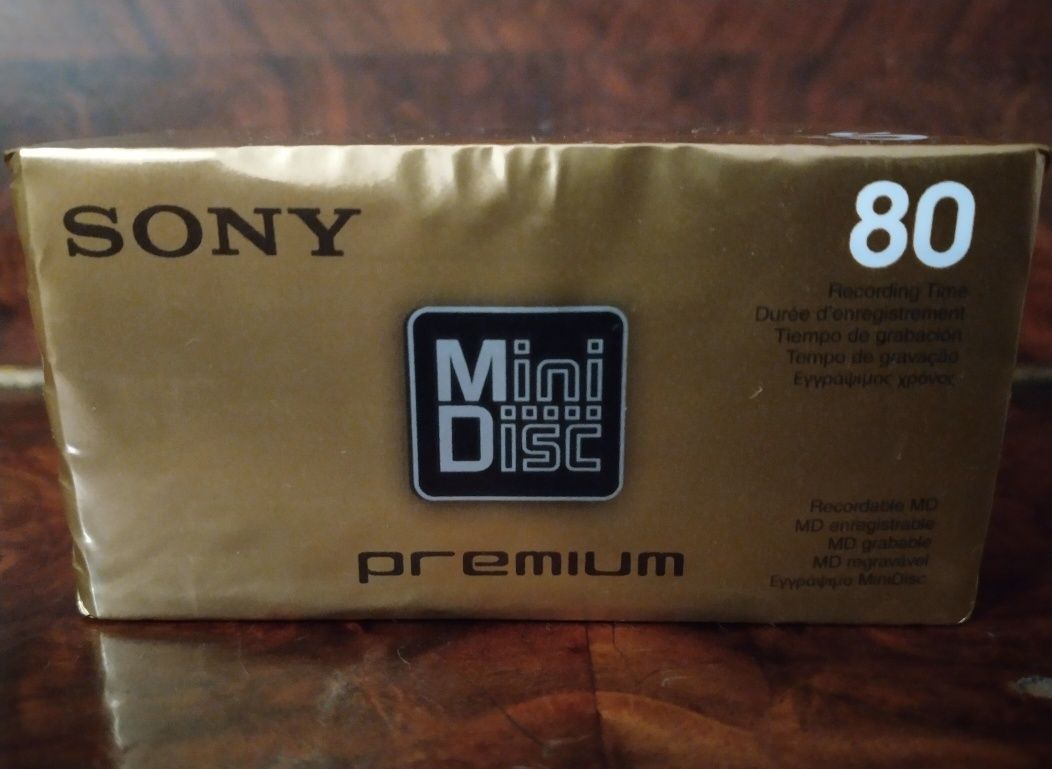 Мини Диск/Мini Disc (NEW!) =SONY MD Premium 80 min= (5шт)