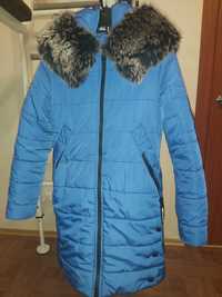 Пальто зимове для дівчинки 146