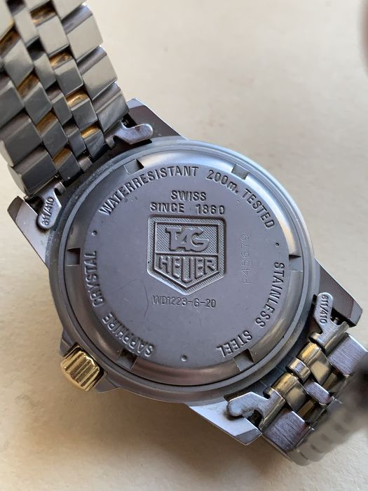 TAG Heuer 1500 Professional WD1223-G-20 – Relógio Clássico (90s)