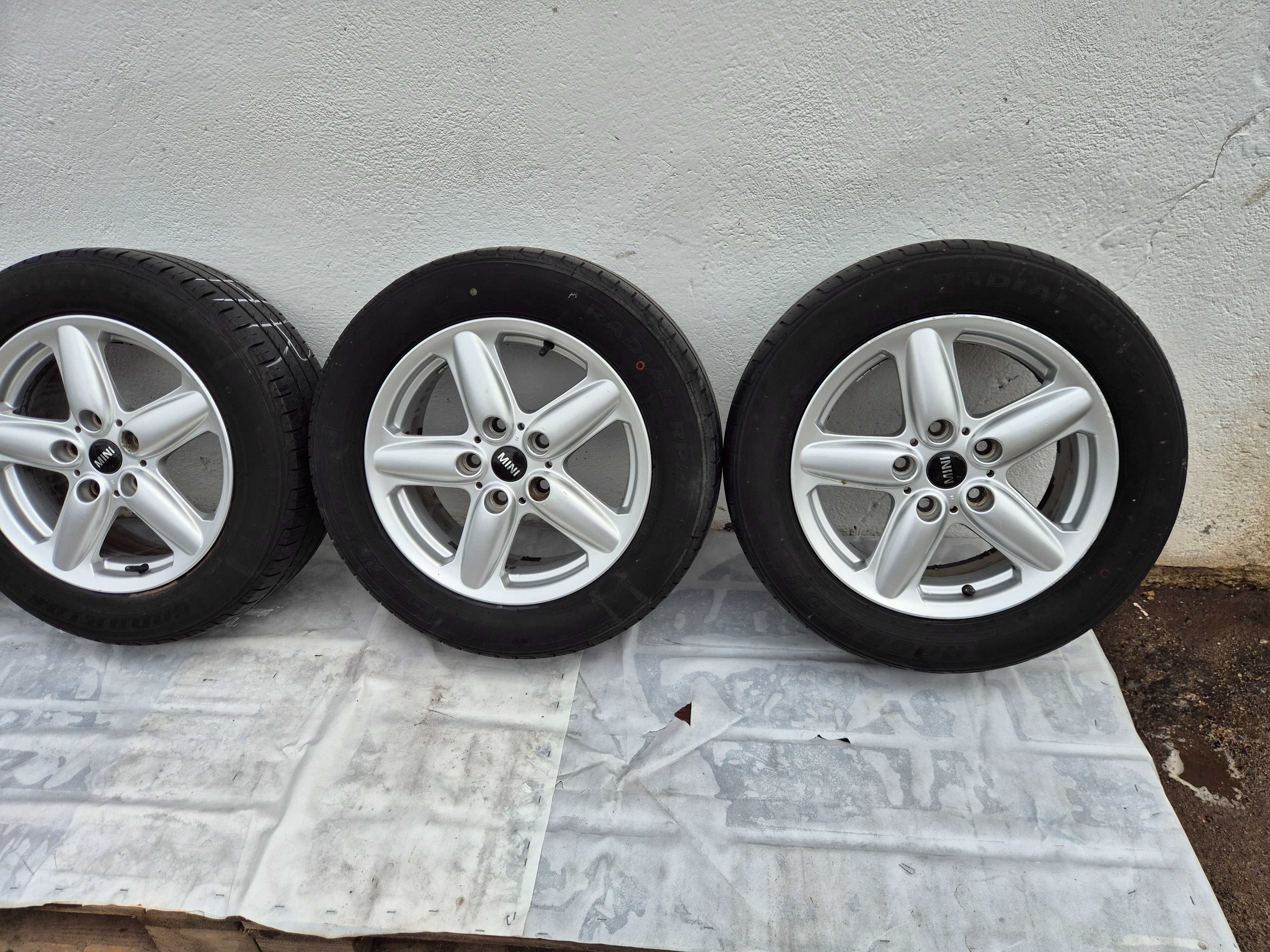 Komplet Kół Koła Felgi 16" Cali 5x120 ET46 MINI COOPER R60 R61 PACEMAN