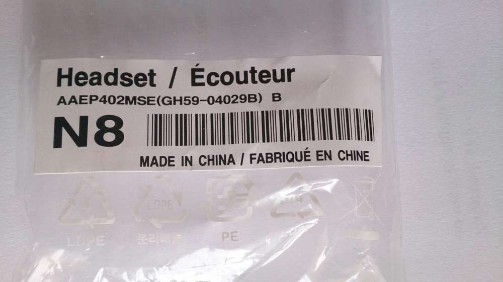 Samsung AAEP402MSE, zestaw słuchawkowy