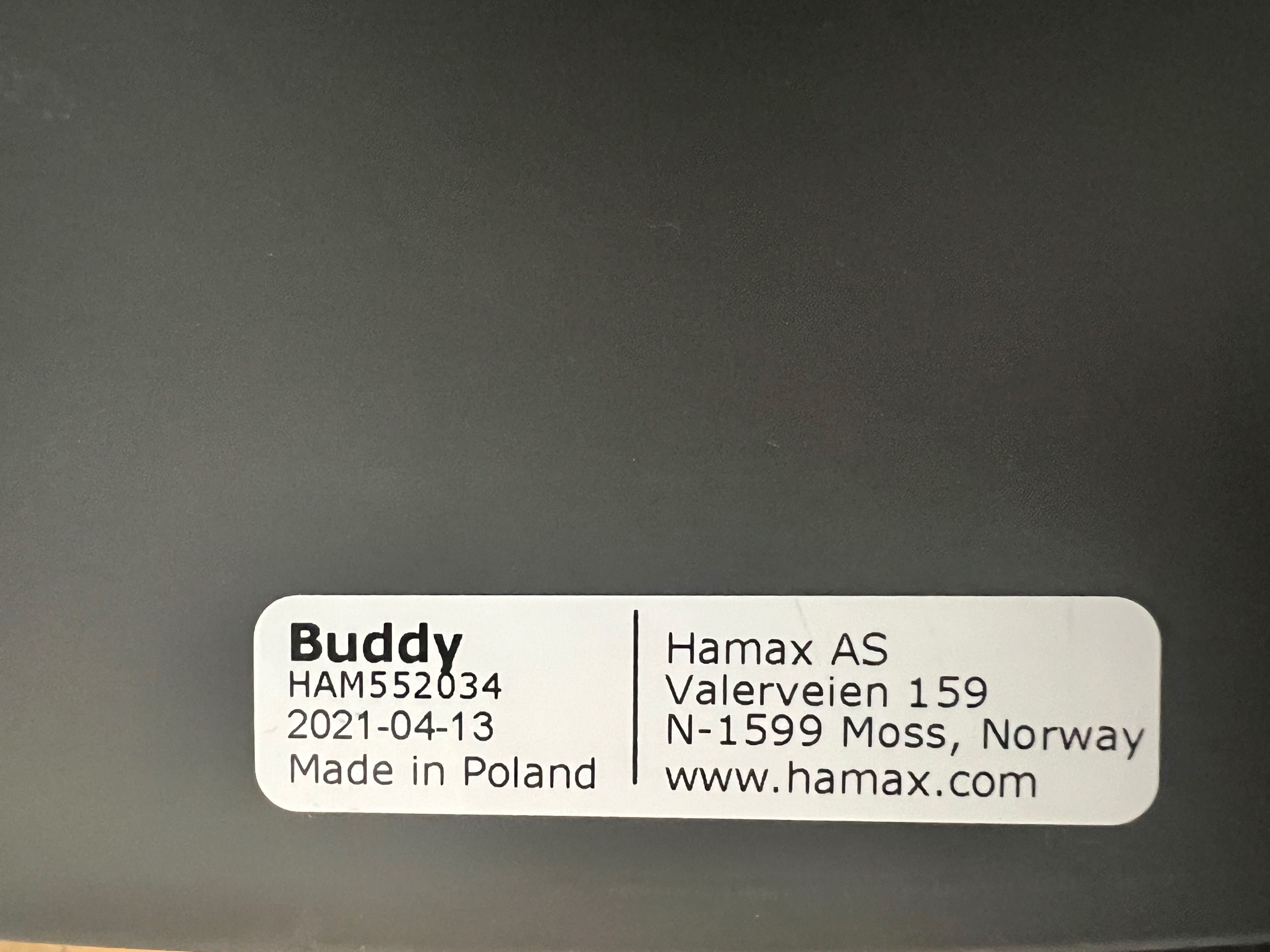 Porta Criança traseira - HAMAX Buddy