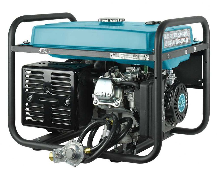 KS 7000E G генератор Konner & Sohnen газ/бензин 5,5 кВт з  KS 7 KIT