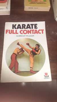 Karate Full Contact livro artes marciais 1977 raro Albretch Pfluger