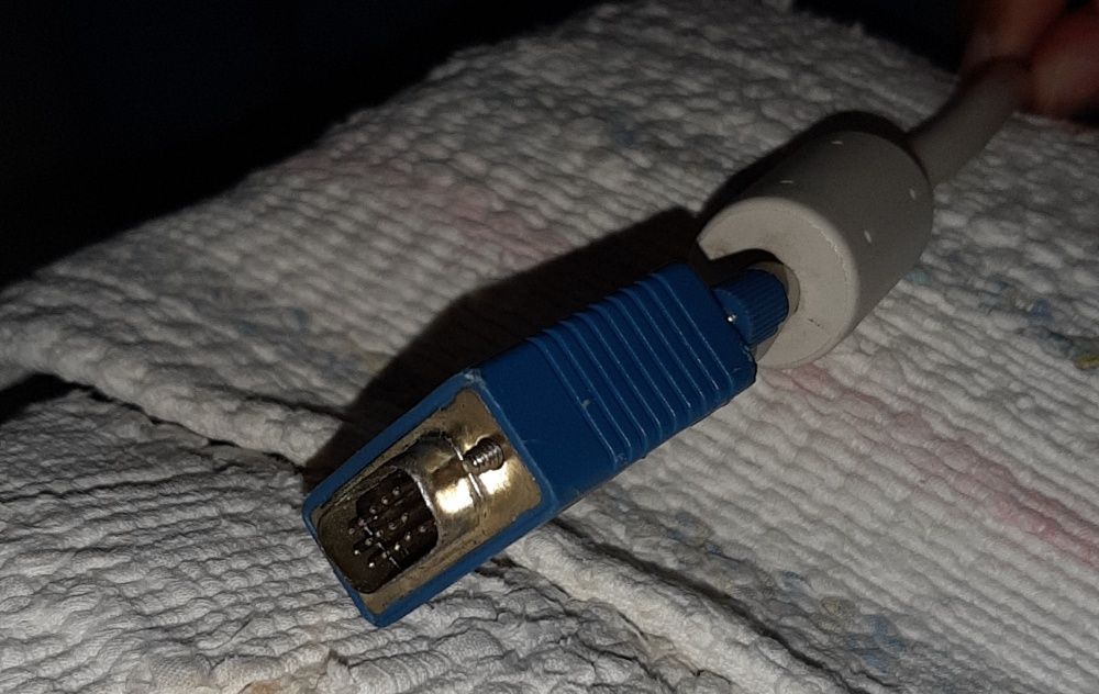 Monitor de PC NOKIA 700 C + teclado (16 polegadas)+cabo VGA+ scanner