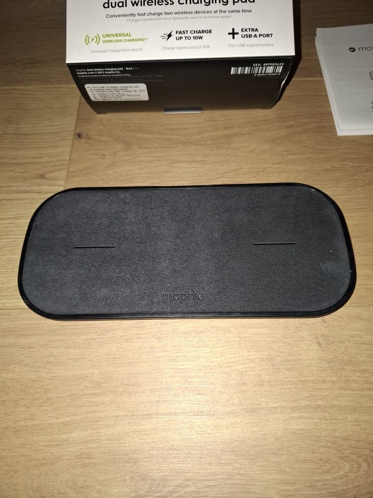 Ładowarka indukcyjna MOPHIE dual wireless charging pad