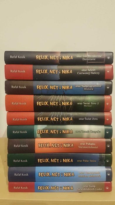 Seria książek ,,Felix, Net i Nika" Rafała Kosika