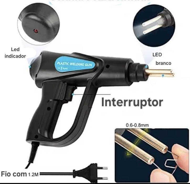 Soldador de plásticos 70W