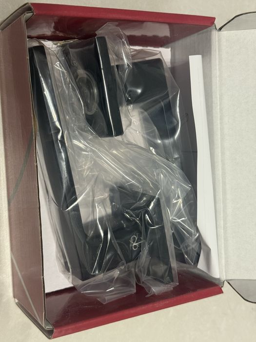 Zestaw 4 klamek czarnych Infinity Line Cavo