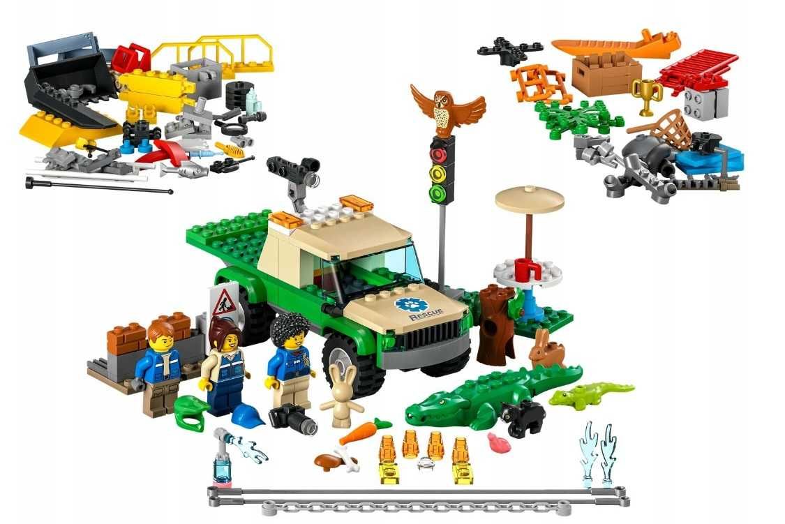 LEGO CITY 60353 MISJE Ratowania Dzikich Zwierząt