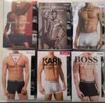 Bokserki Męskie 3pak Tommy CK Armani Hugo Gucci Versace Boss