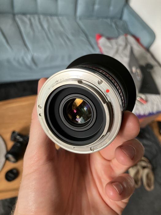 Sony A6300 + Tamron 17-70 f/2.8 + Samyang 12mm f/2 + akcesoria