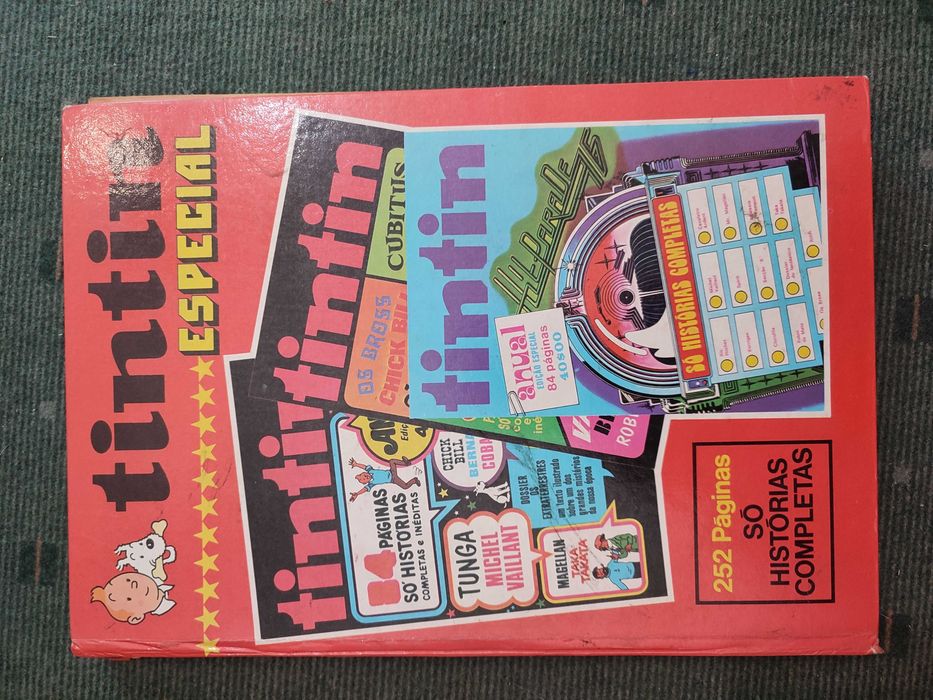 Tintin Especial - 252 Páginas Histórias completas