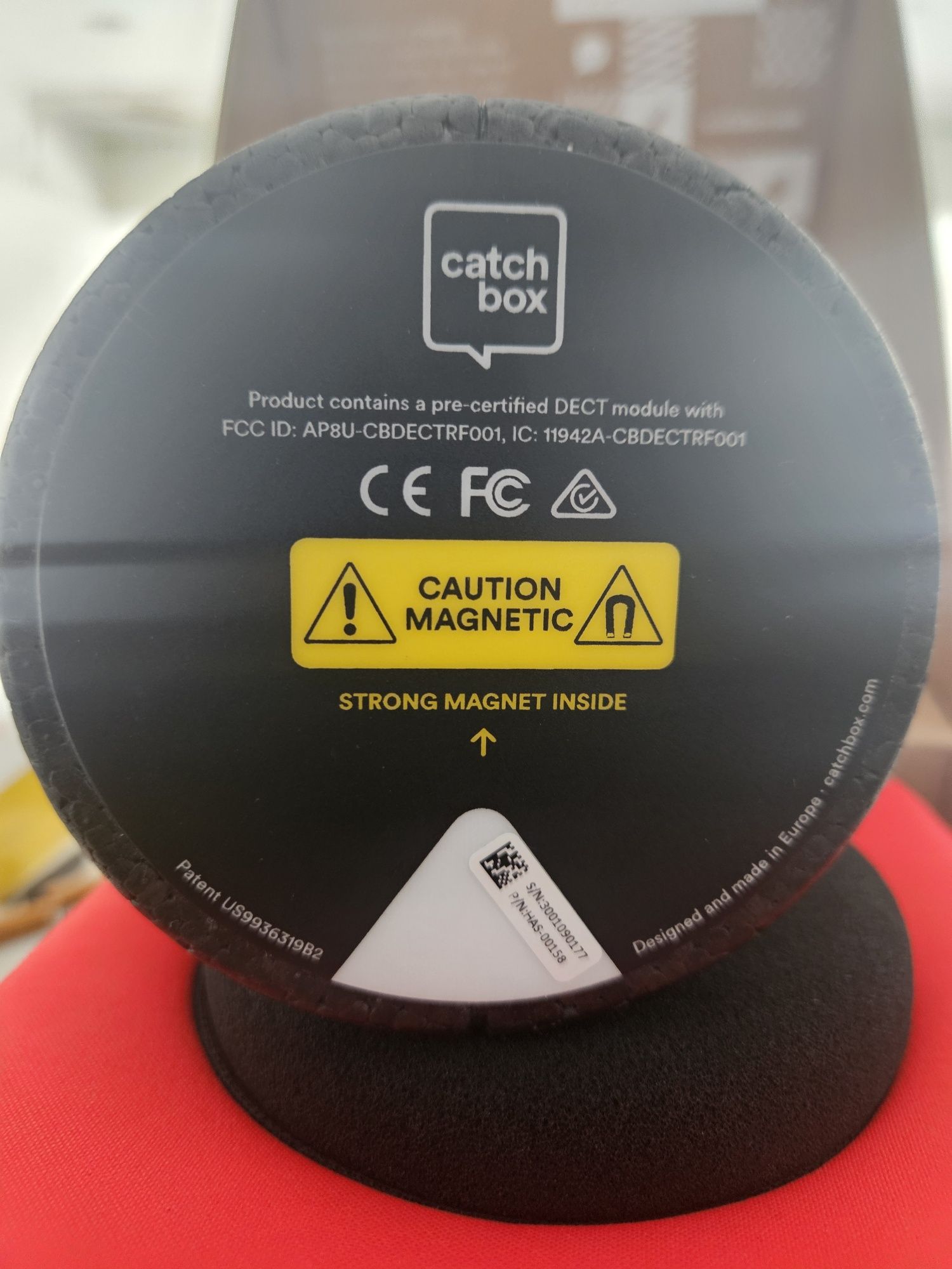 Catchbox vermelho