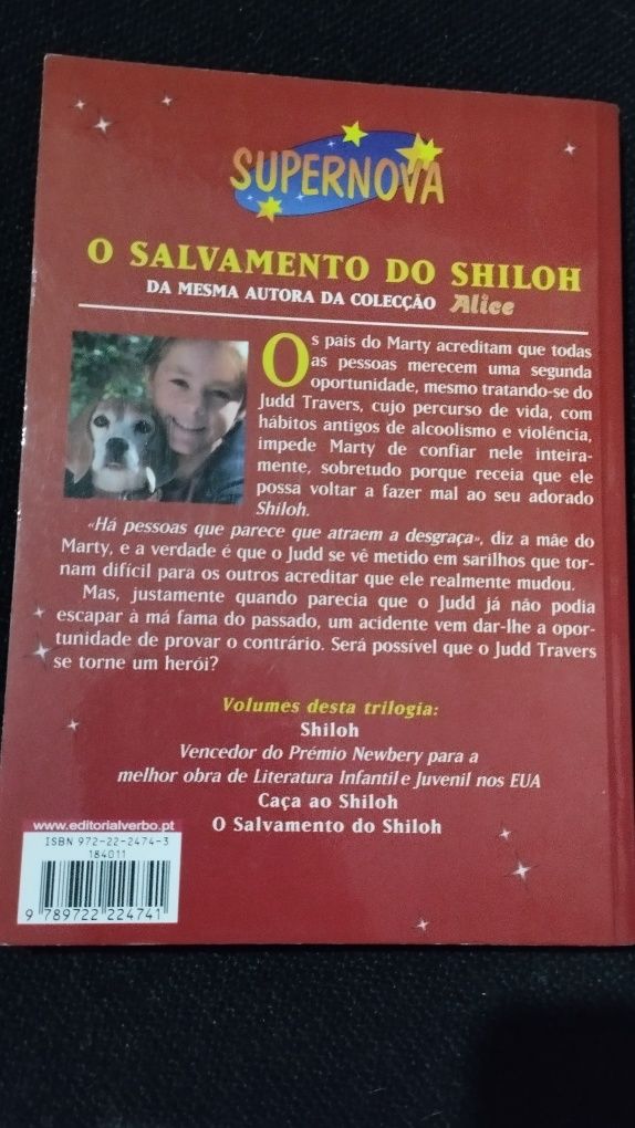 2 Livros Shiloh e o salvamento de Shiloh