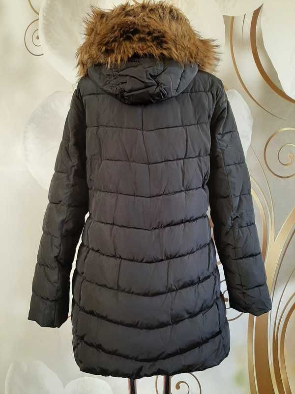 zimowa parka z kapturem 40