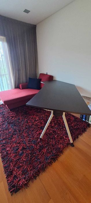 Conjunto de Secretária Escritório e Chaiselong - Excelente Estado