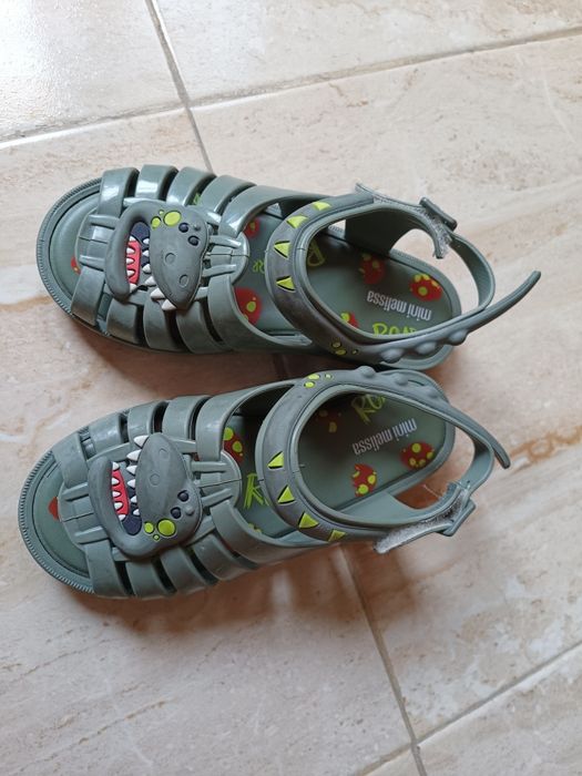 Sandálias Mini Melissa Francxs Dino Baby