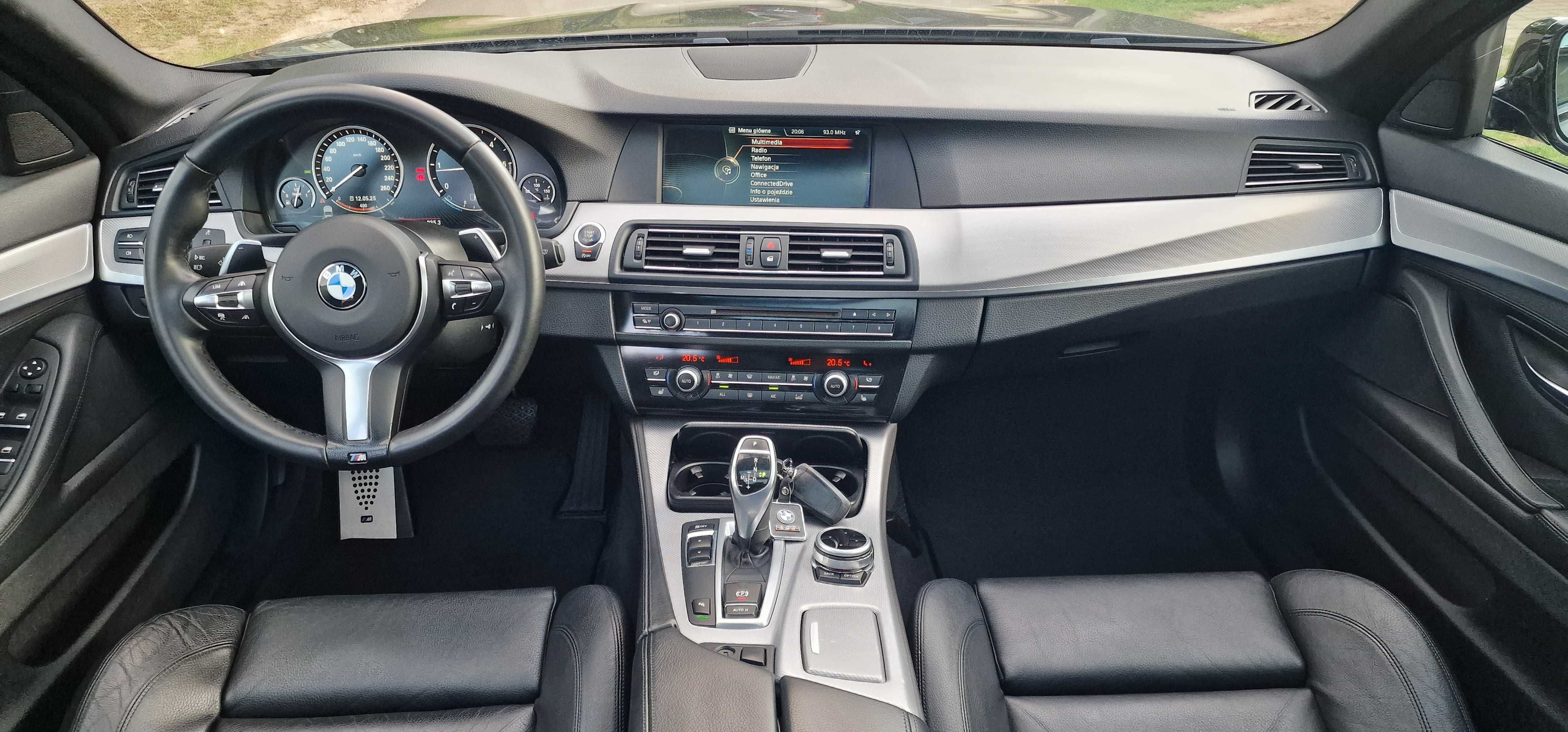 BMW F11 520d Mpakiet Nowy Rozrąd Panorama HeadUp Skrzynia Sport