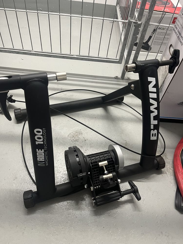 Trenażer jak NOWY BTWIN inRide 100