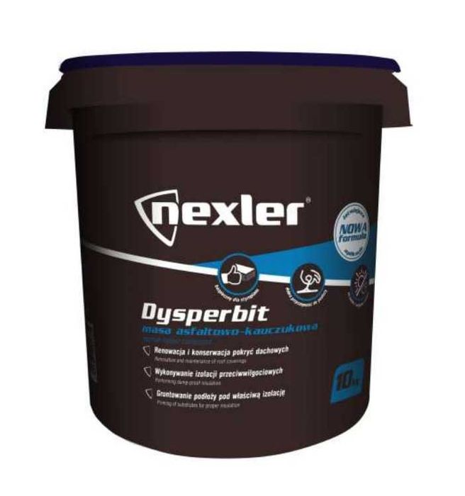 Hydroizolacja Dysperbit masa 1K 2K Nexler Izohan płatność po dostawie