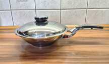Garnek patelnia WOK naczynie  Zepter 2,4 L nieużywany INDUKCJA