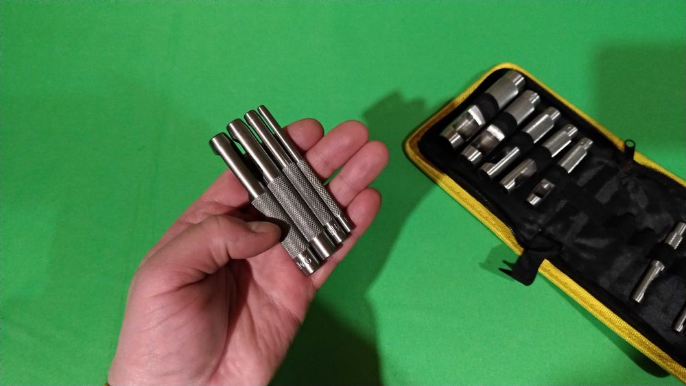 Набор просечек набор пробойников набір просічок (Цена за набор)