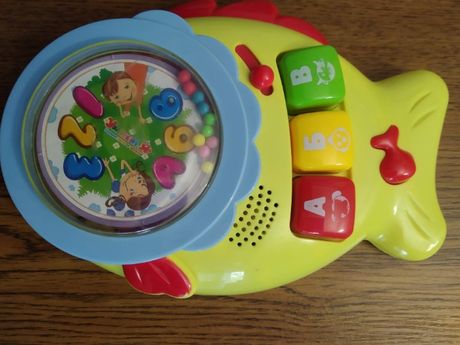 Интерактивная развивающая игрушка Умный Я Музыкальная рыбка