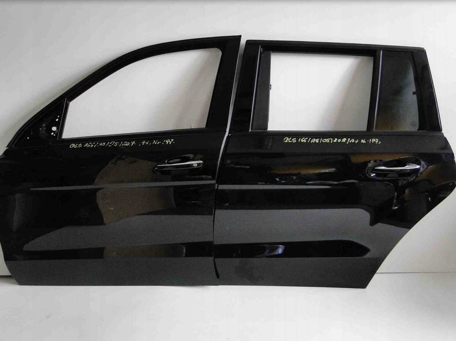 Двери передние задние правые левые Mercedes-Benz GLS X166 разборка