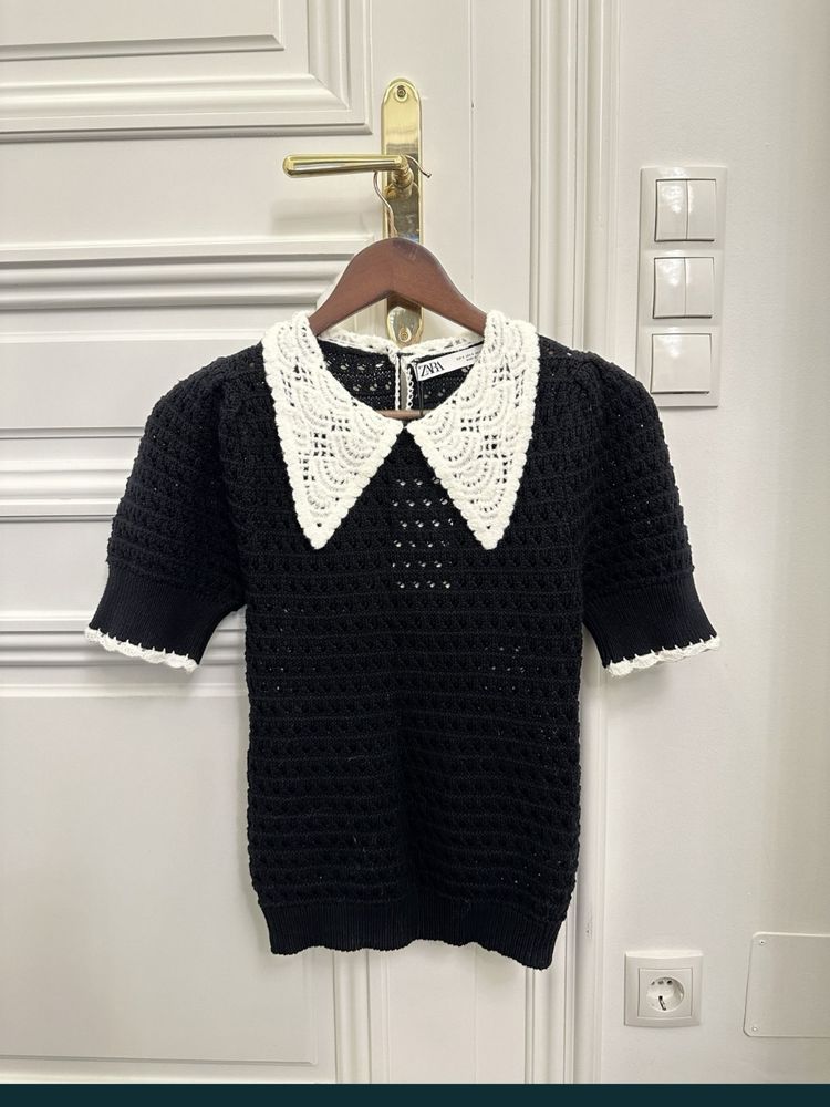 Кофта в стилі old money zara