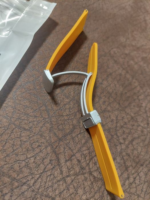 Bracelet 22mm silicone e couro. Xiaomi, Huawei watch