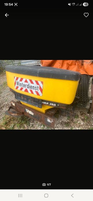 Solarka piaskarka posypywarka snowex boss 12v samurai jimny pickup jee