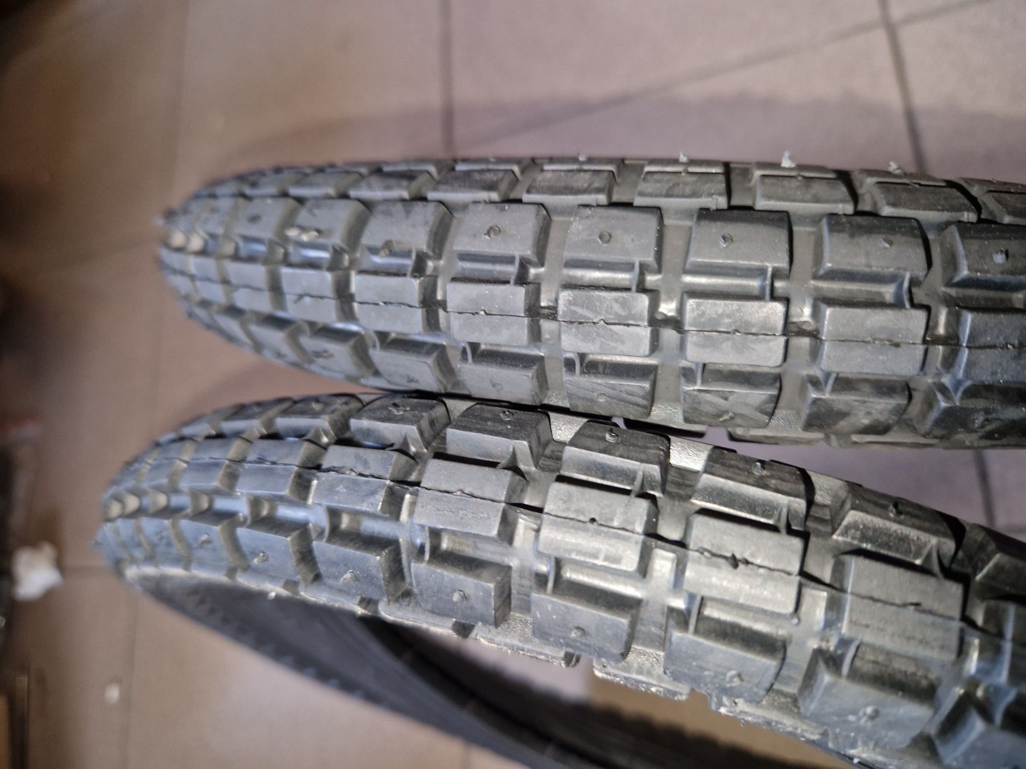 Nowe 2,50-9 cali 2szt opony Romet motorynka m1 m2 m3 pony 301