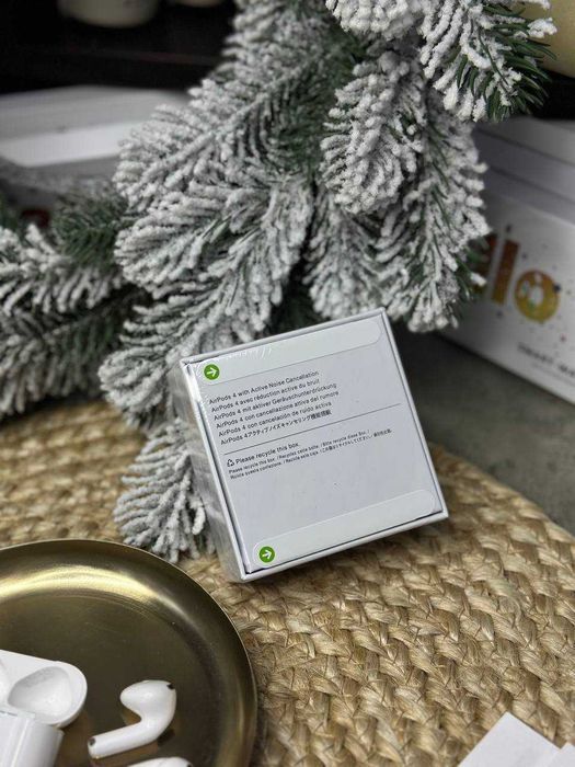 Новинка Беспроводные Наушники АирПодс 4 Люкс + чехол