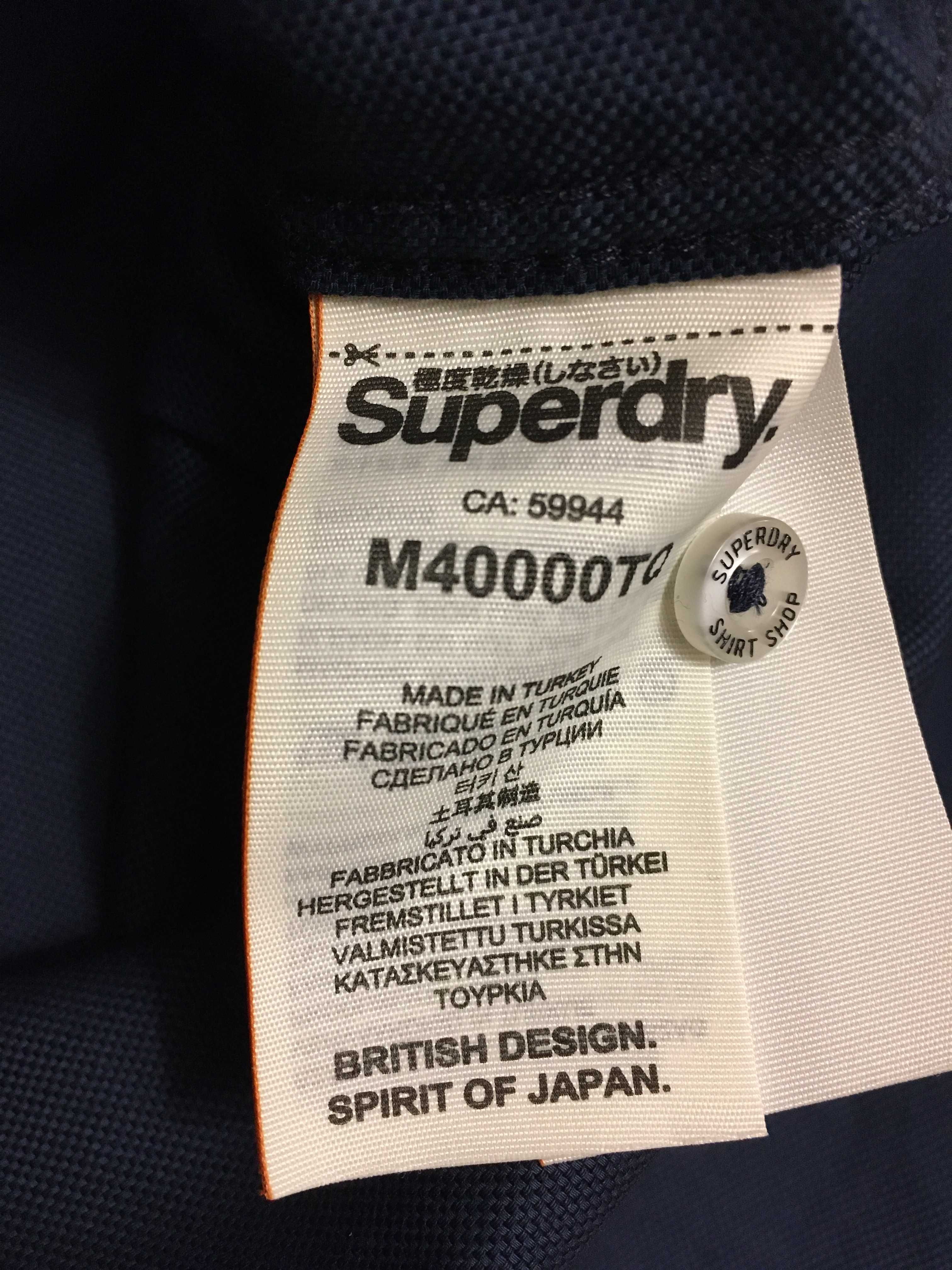 Мужская рубашка superdry оригинал s-xs