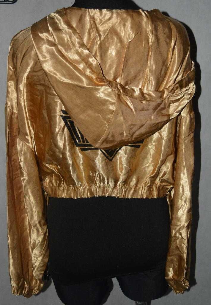 Złota bluza Bershka NBA r. S