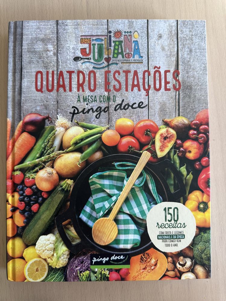 Livro “Quatro Estações à mesa com o Pingo Doce”