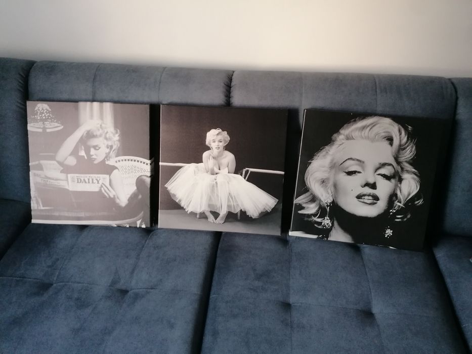 Obrazy Marilyn Monroe 3szt