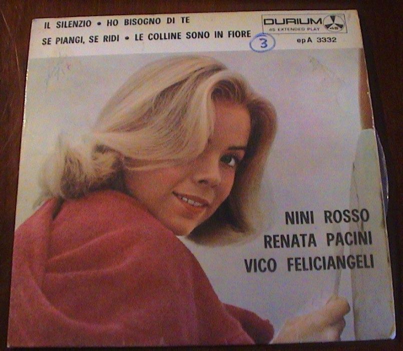Roberto Carlos-Mariachis-Nino Rosso-O preço é o de cada um dos discos.