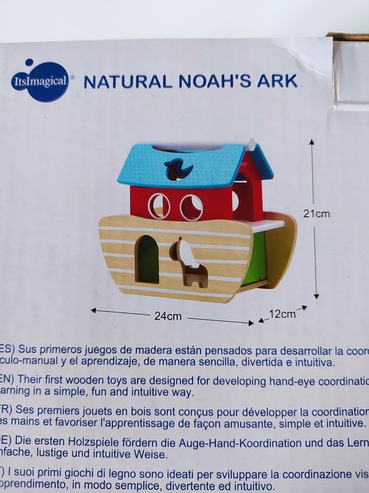 Arca de Noé em madeira da Imaginarium