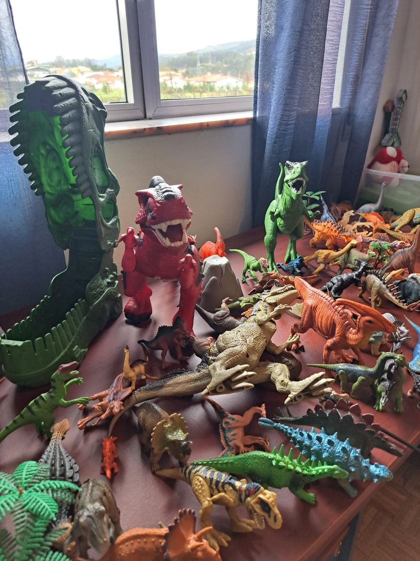 Vendo dinossauros