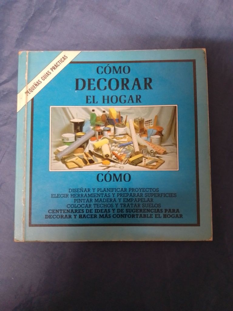 Livro "Cómo Decorar el Hogar"