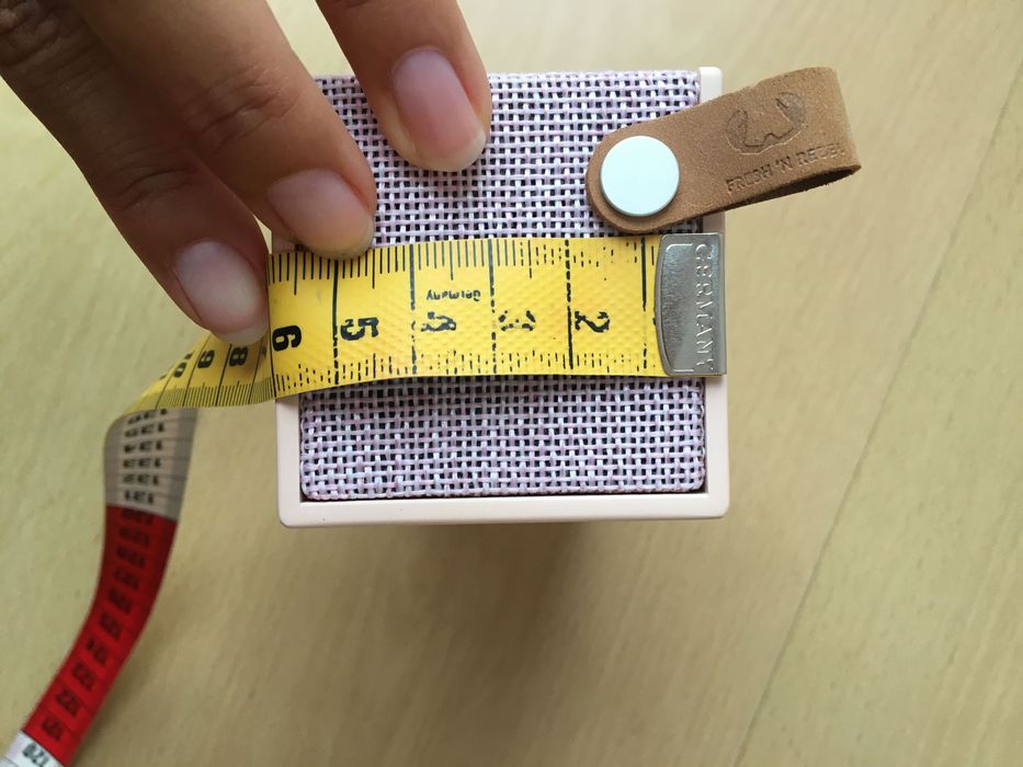 Coluna portatil rosa