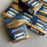 Новые лезвия на безопасную бритву Gillette King-C-Gillette