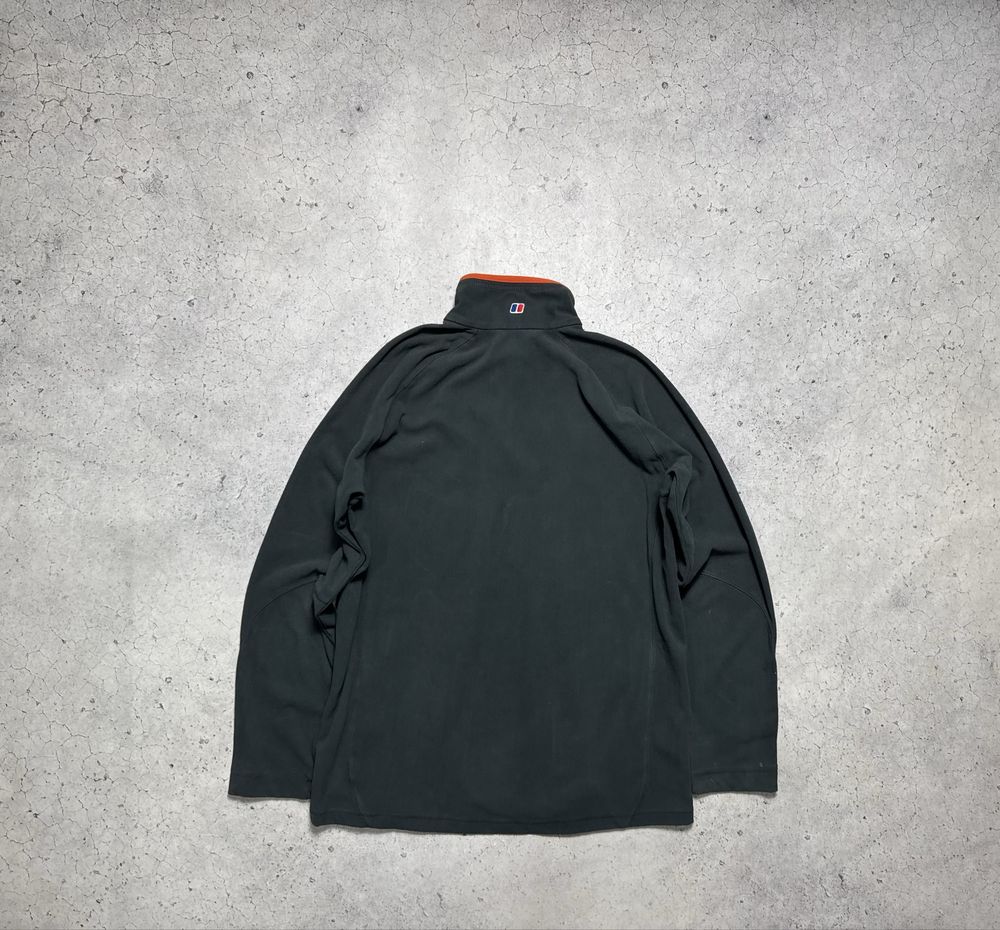 Мужская Флисовая Кофта Berghaus 1/4 Зип Оригинал Идеал L Размер