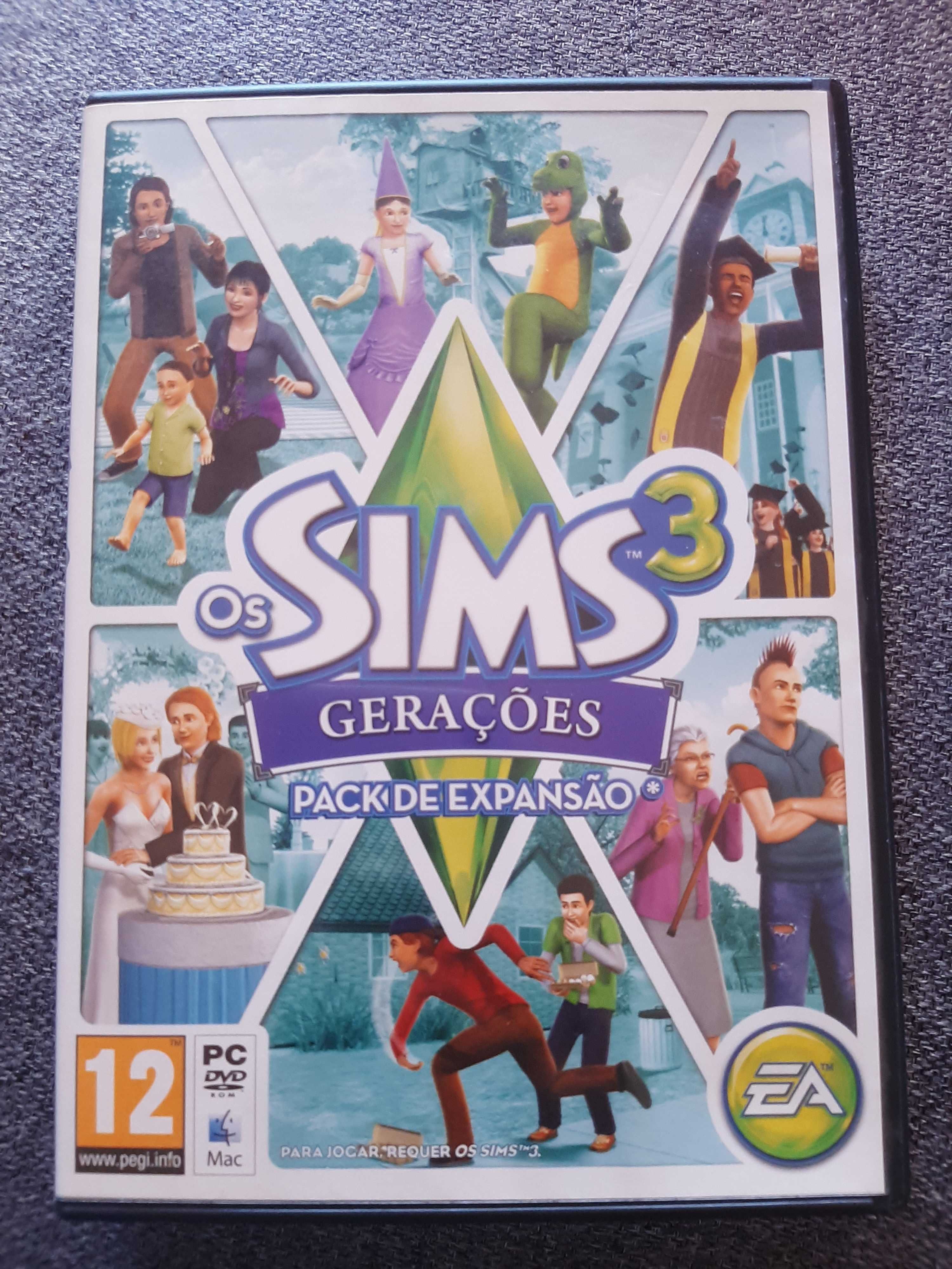 Jogo PC  Sims 3 gerações 8€