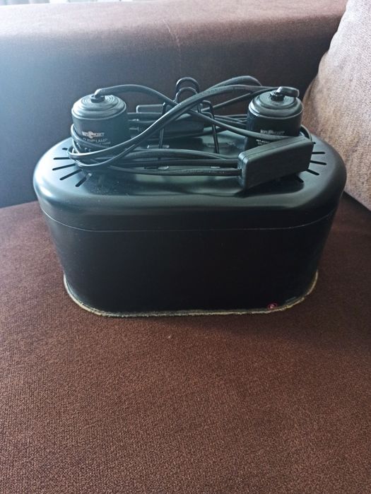 Podwójna lampa do terrarium